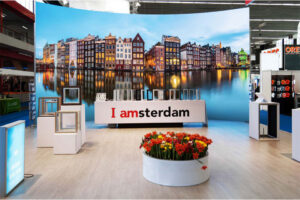 EXPOFrame® als Werbewand in Köln